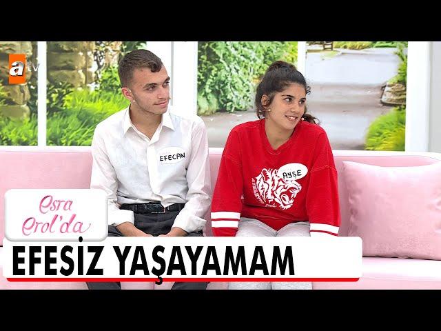 Kaçak aşıklar Ayşe ve Efecan stüdyoda! - Esra Erol'da 27 Kasım 2024