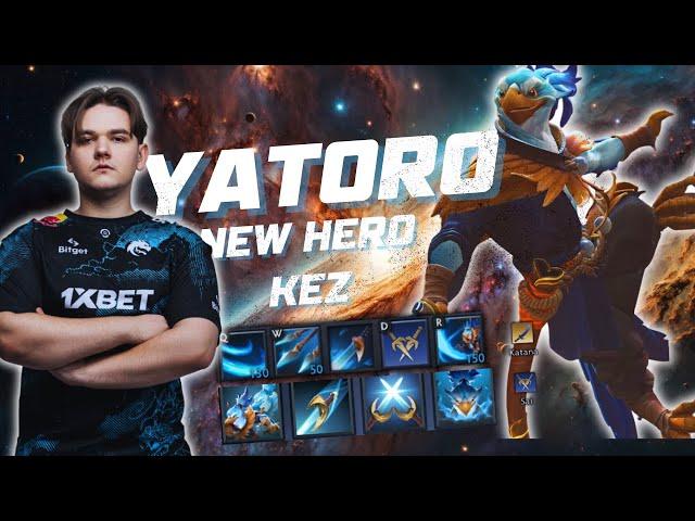 YATORO TRIES NEW HERO KEZ  - FULL GAMEPLAY  DOTA 2