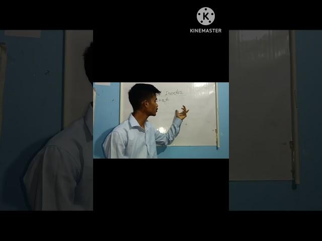 Newton's first law experiment short video by  ambrish rajak