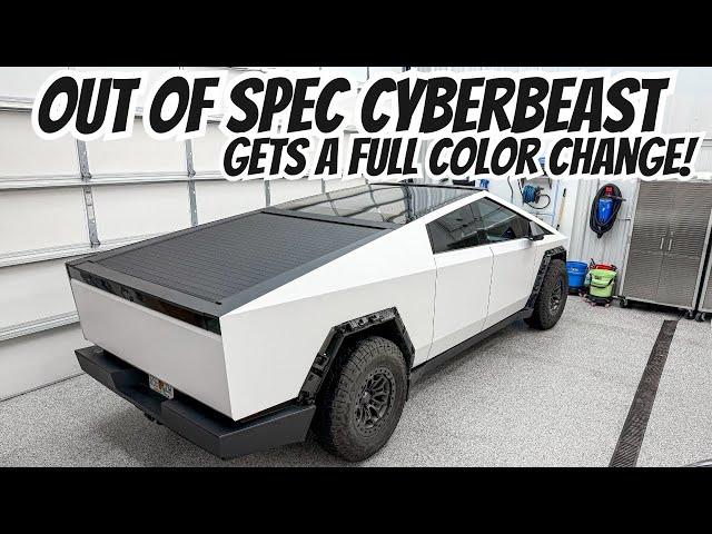 Full Color Change Wrap For The Out of Spec CyberBeast! Tesbros DIY Vinyl Wrap Kit Install