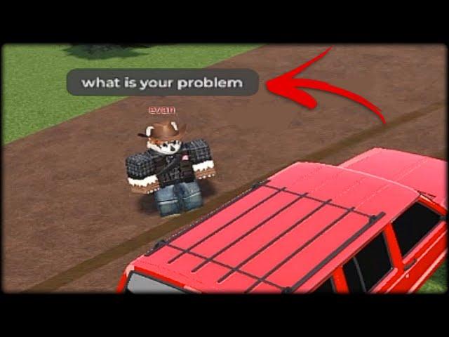 Following a random guy in Greenville Roleplay till they lose their mind (Greenville Roblox)