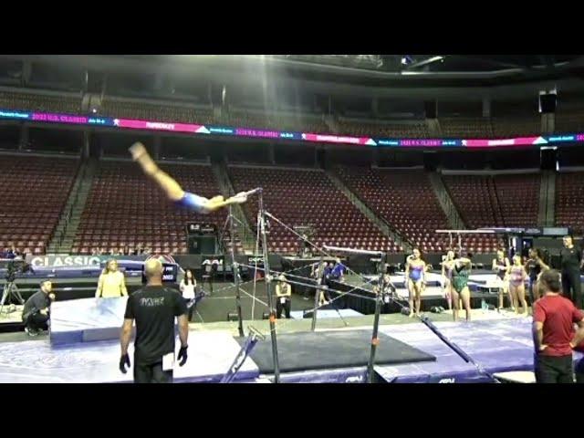 Leanne Wong - Uneven Bars - Podium Training 2022 - US Classics