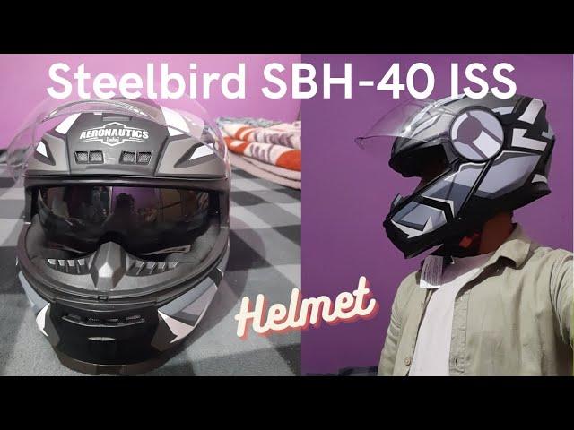 Steelbird SBH-40 Aeronautics Helmet Review and unboxing | Best Helmet under 2000 Rs #Helmet