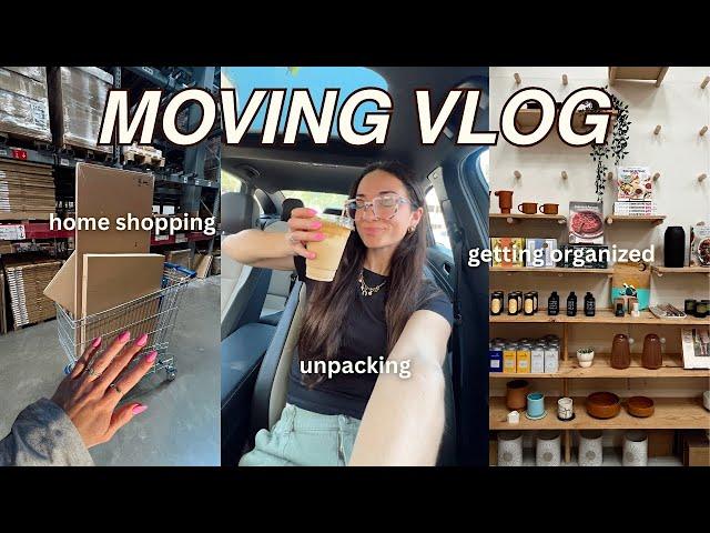 moving vlog: unpacking, ikea trip, building furniture, reading updates, plans for the new home ️