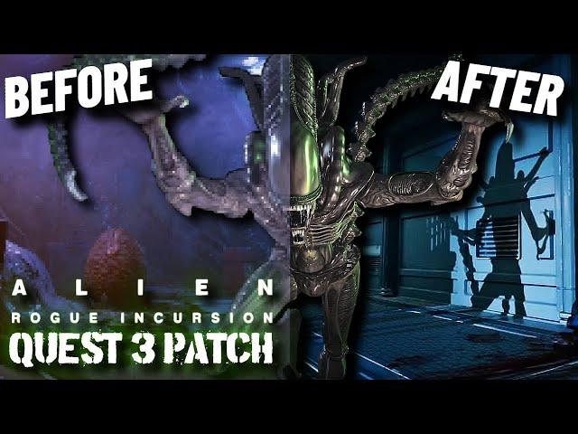 This VR Aliens Game Just Got BETTER on Quest 3! // Alien Rogue Incursion Quest 3 Update Gameplay