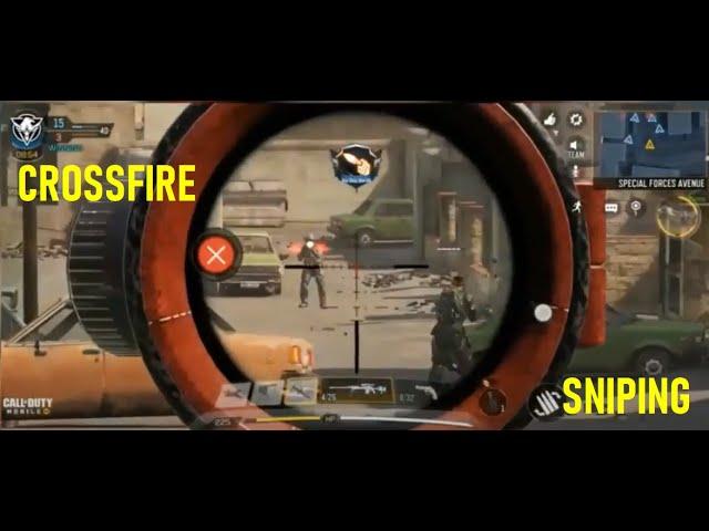 CROSSFIRE SNIPING | COD MOBILE GAMEPLAY | OVERPOWERED NOOBS GAMING