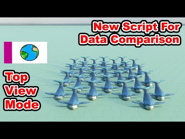 New Script For Number Comparison (Top View Mode) | Create Data Comparison Videos From Excel or CSV