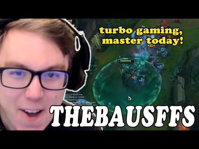 Thebausffs Plays League Of Legends: turbo gaming, master today! (Twitch Stream)