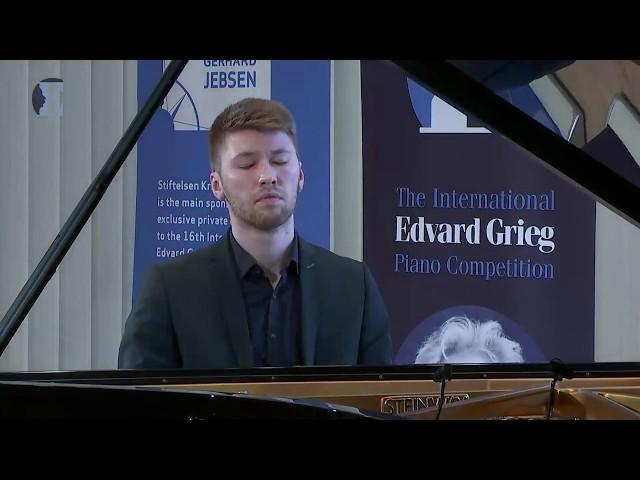 ALEXANDER VORONTSOV: Sergei Rachmaninov, Étude-tableaux, Op. 33 No. 5 in Grieg Competition 2018