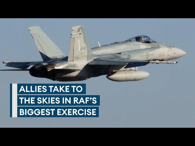 Royal Canadian Air Force joins other nations on RAF's biggest exercise