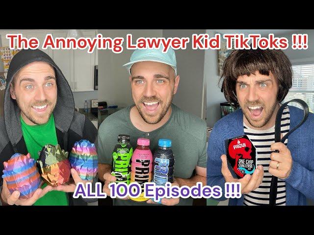 The Annoying Kid Whose Mom is a Lawyer, ALL 100 TikToks!!!