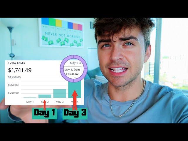 Dropshipping $0 to $1000/day in 3 DAYS w/ Shopify (HOW I DID IT)