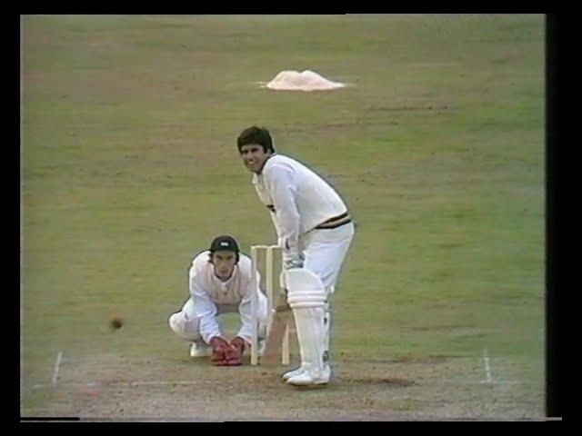 MAJID KHAN 109 ENGLAND v PAKISTAN ODI #1 TRENT BRIDGE AUGUST 31 1974 CHRIS OLD DEREK UNDERWOOD