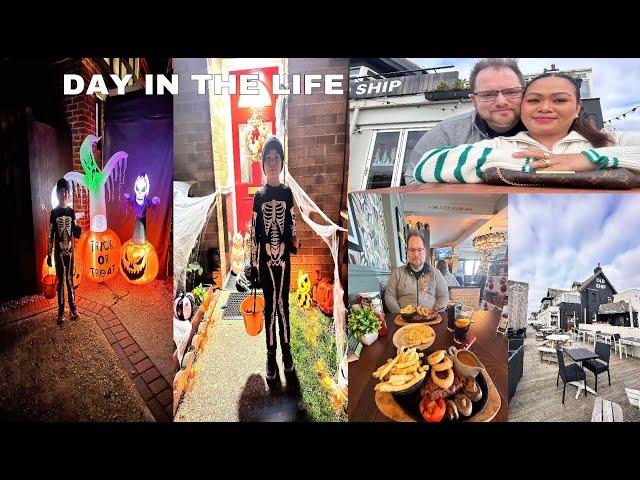 TRICK OR TREAT, LUNCH DATE , DAY IN THE LIFE | NOVEMBER VLOG 