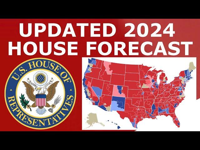 Updated 2024 House Map Prediction (October 8, 2024)