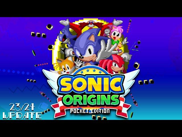 Sonic Origins Pocket Edition ('23/24 Update)  Returning Gameplay (1080p/60fps)