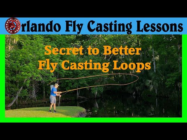 The secret to tight and accurate fly casting loops