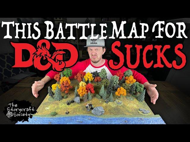 How to Set Up BETTER BATTLE MAPS for D&D (DM Tips)