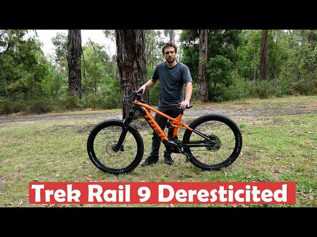 Trek Rail 9  with Bosch CX 85nm Speed Limit Unlocked