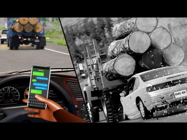 Texting & Driving Accidents 3 | BeamNG.drive