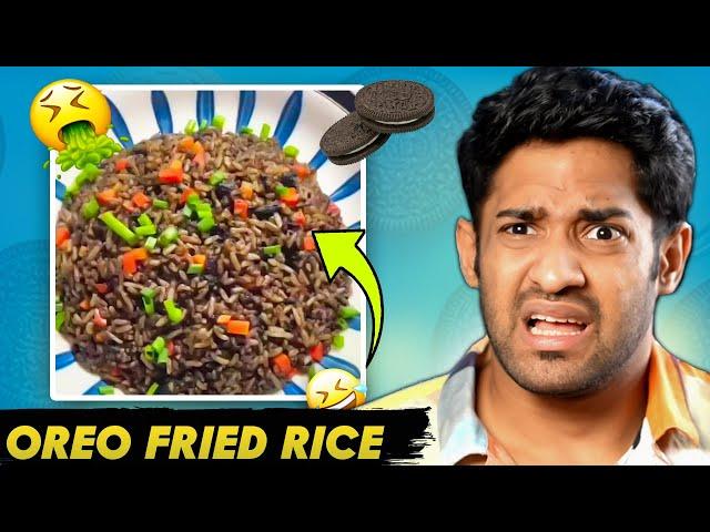 Funniest Street Foods of India FT (OREO FRIED RICE)  #20