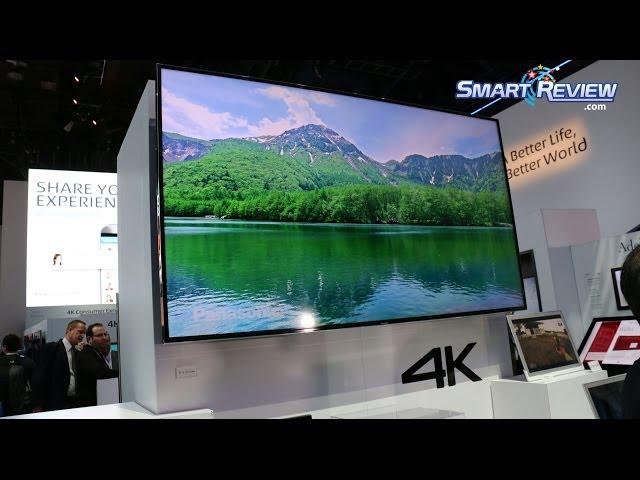 CES 2014 | Panasonic Viera 4K Ultra HD TV Lineup 2014 | Life+ Screen Smart HDTV |  LED TVs