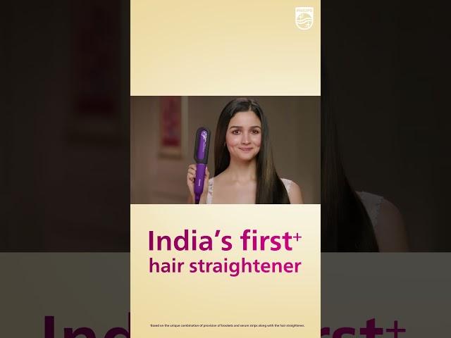 India's first+ hair straightener for no heat damage* | Change your styling game like never before