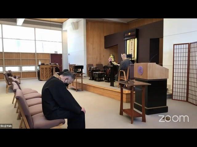 Livestream Sunday Service - Ekoji Buddhist Temple - Home of Heart