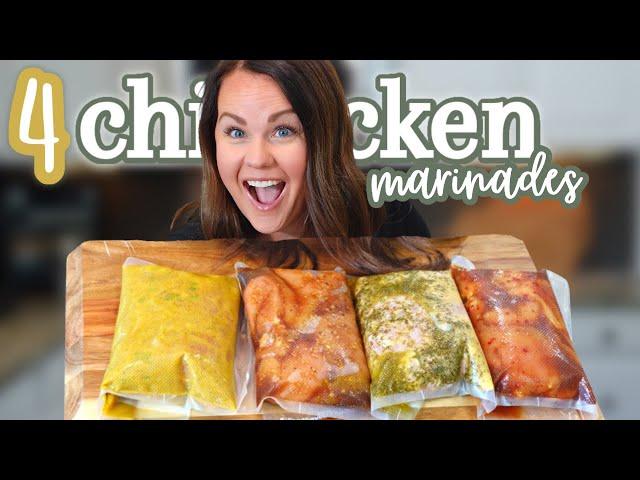 4 CHICKEN MARINADES THAT ARE EASY AND TASTY | FEEDING THE BYRDS