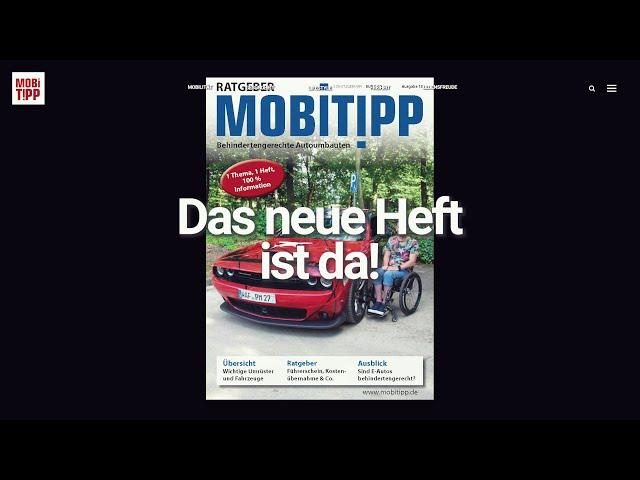 Der Mobitipp "Behindertengerechte Autoumbauten" ist erschienen