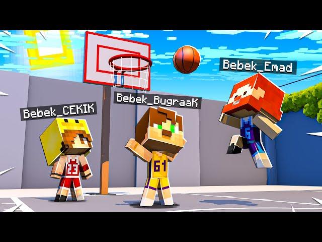 minecraft ama BugraaK Bebek vs Emad Bebek vs Cekik Bebek