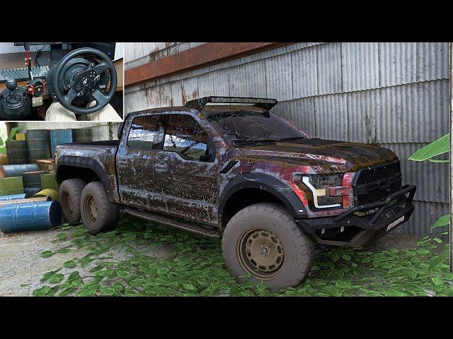 Rebuilding Hennessey Velociraptor 6X6 - Forza Horizon 5 | Thrustmaster T300RS Gameplay