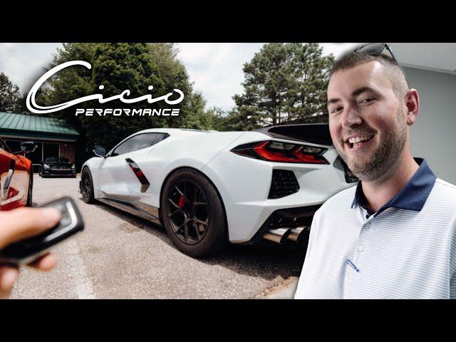 Bill Drives a 900HP Twin Turbo C8 Corvette on the Street!