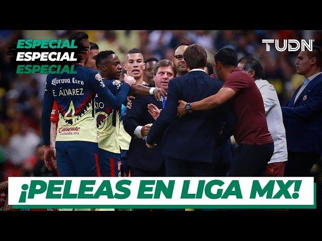 ¡Se dan con todo! Broncas y peleas en la Liga Mx  | TUDN