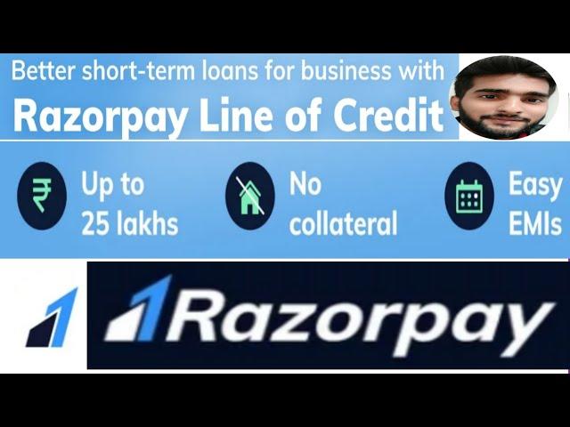 Razorpay line of credit | Razorpay loan upto 25 lakhs | MD TALKIES