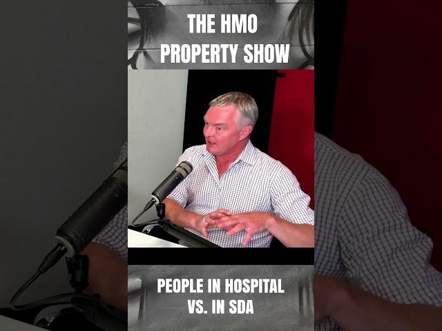 People in hospital vs in SDA