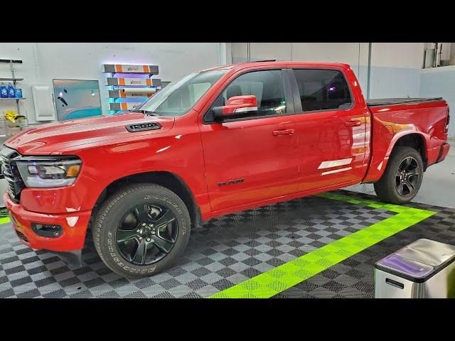 Ram 20 % Window Tint // Detroit Tint Studio