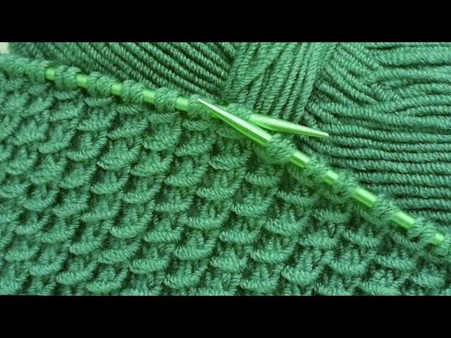 सिर्फ दो फंदे का बुनाई डिजाइन|Easy And Beautiful Knitting Pattern/Bunai design