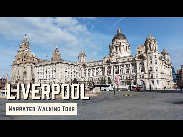 LIVERPOOL | 4K Narrated Walking Tour | Let's Walk 2022