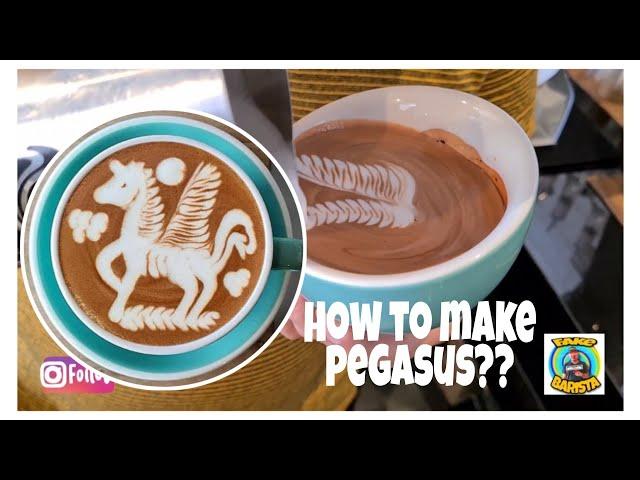 how to make pegasus/ latteart