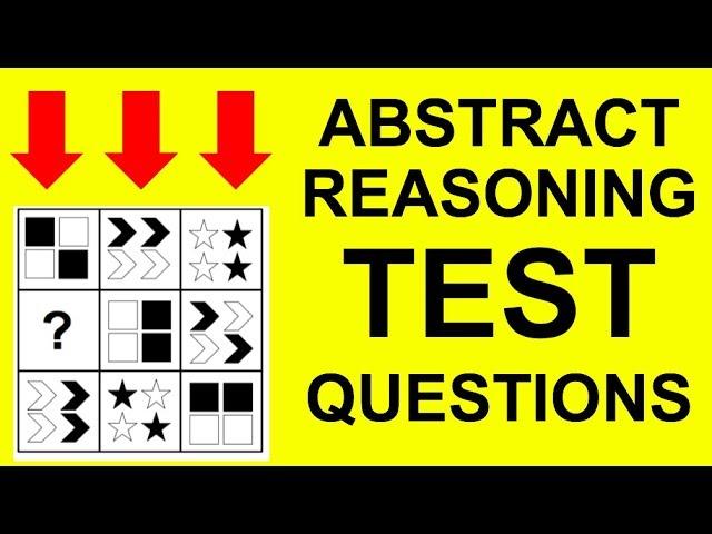 ABSTRACT REASONING TEST Questions and Answers (UCAT, UKCAT, Non Verbal Reasoning)