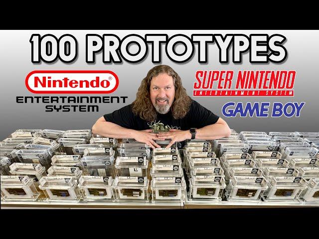 100 Game Prototypes FOUND! (NES, SNES & Game Boy)