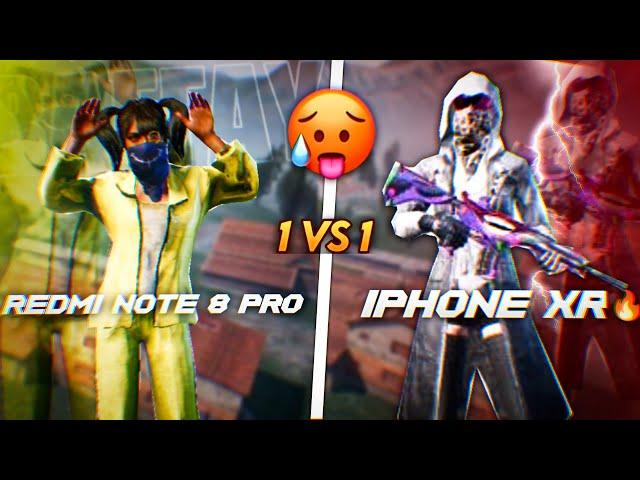 Pro Player Challenged Me For 1v1 TDM Match | Redmi Note 8 Pro Vs IPhone Xr | PUBG Mobile