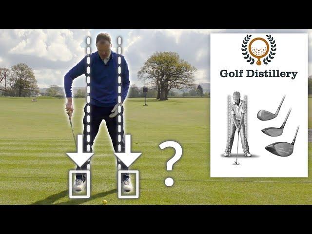 Golf Stance - How Wide Should Your Feet Be at Address (Driver, Irons, Wedges)