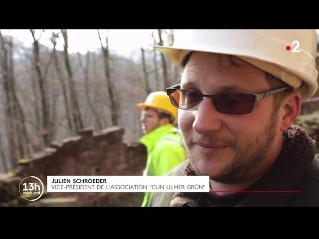 Château du Schœneck - reportage France 2 "Chemins de traverse"