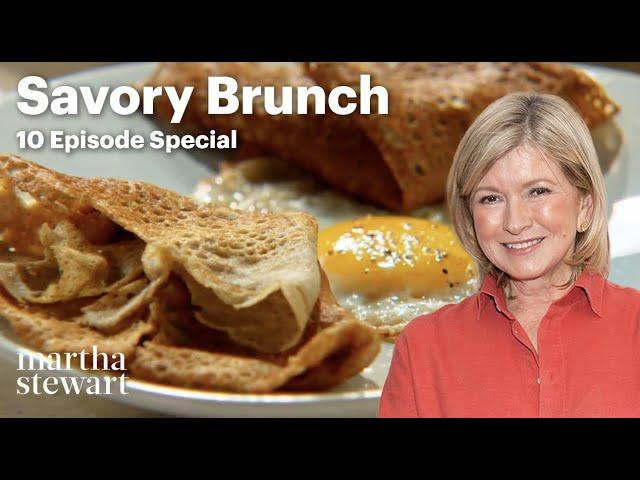 Martha Stewart’s Brunch Favorites | 10 Savory Recipes