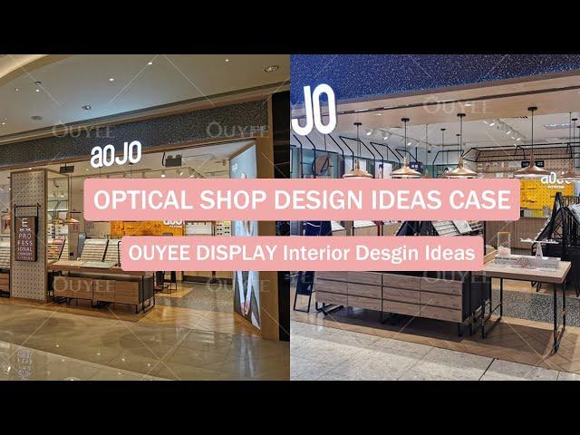 [OUYEE Display]optical shop interior design ideas case