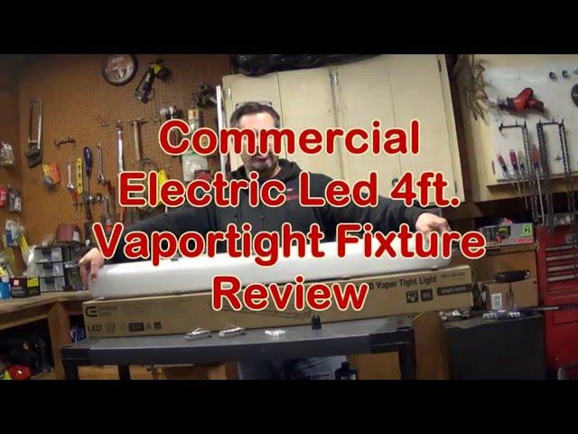 Commercial Electric 4ft. LED Vaportight light