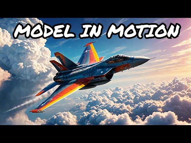 Experience a 3D Jet Fighter in Action!