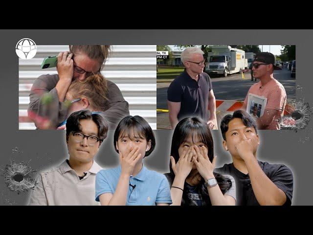 Koreans React To Saddest Moment of School Shooting Victims' Parents | 𝙊𝙎𝙎𝘾